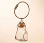 Cat Hair Keychain