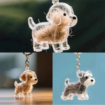 Pet Hair Keychain