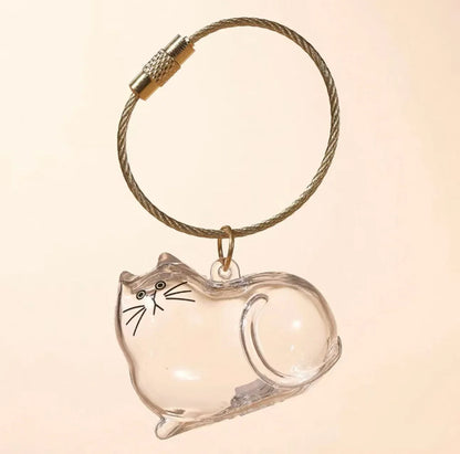 Cat Hair Keychain