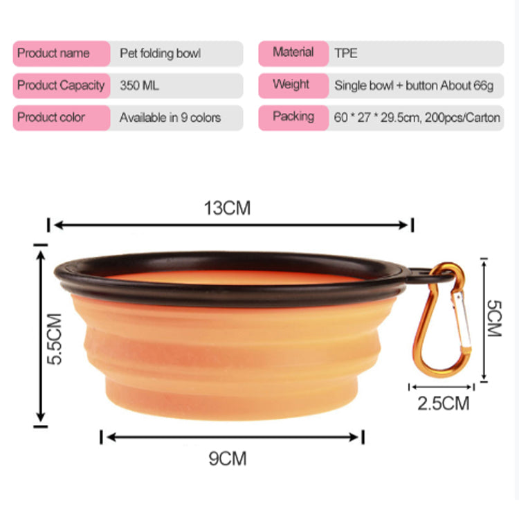 Collapsible Pet Bowl