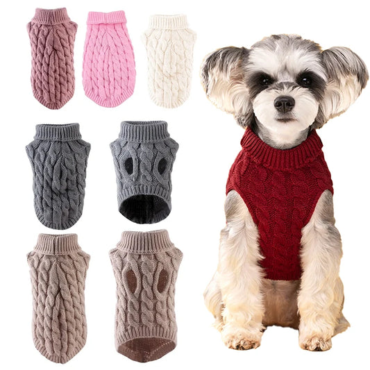 Knitted Pet Sweater