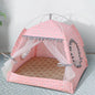 Foldable Plush Pet Tent