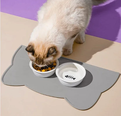 Non-Slip Pet Silicone Food Mat