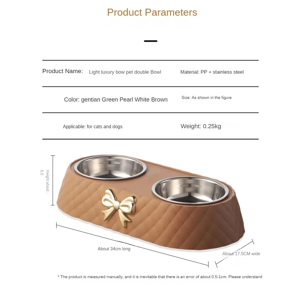 Luxury Stationary Pet Bowls