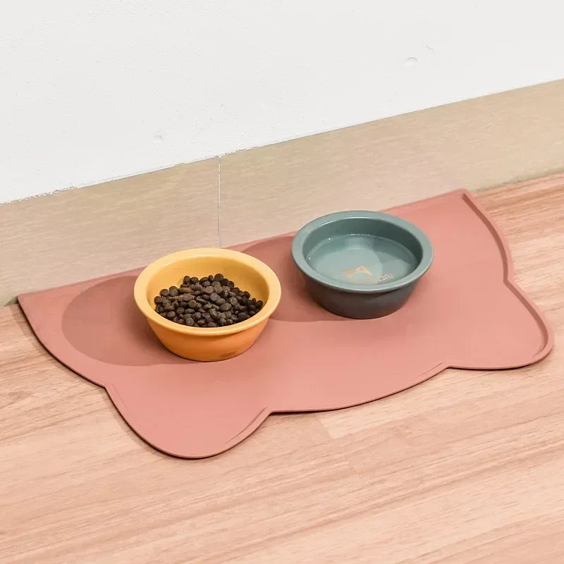 Non-Slip Pet Silicone Food Mat